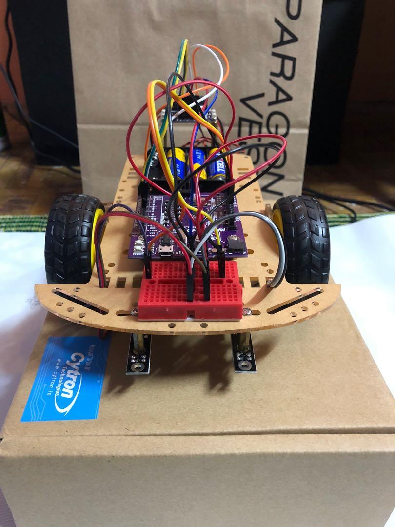 LINE FOLLOWING ROBOT (Arduino), Computers & Tech, Parts & Accessories ...