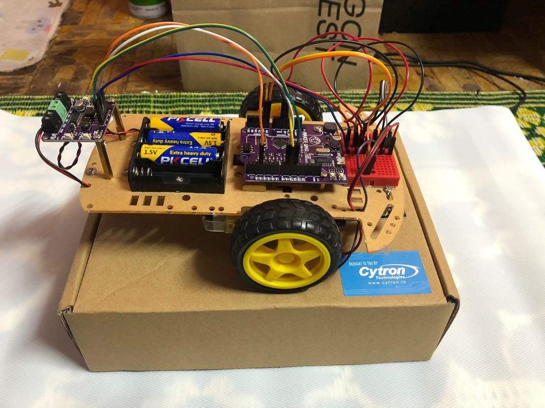 LINE FOLLOWING ROBOT (Arduino), Computers & Tech, Parts & Accessories ...