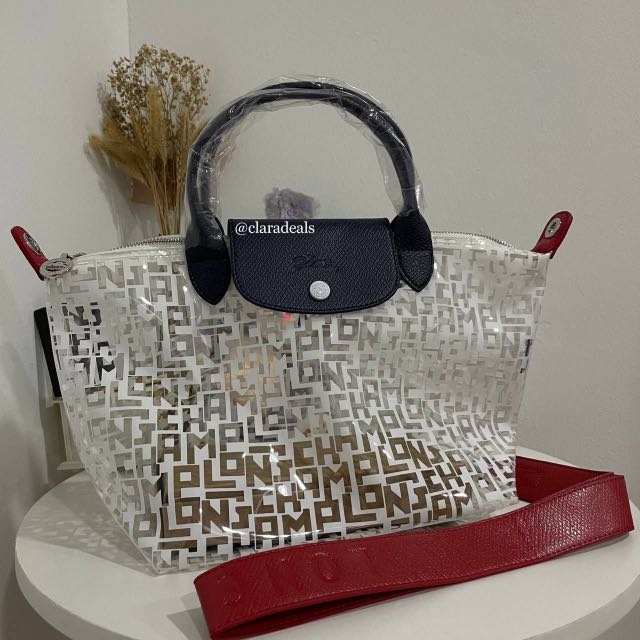 Transparent longchamp sales bag