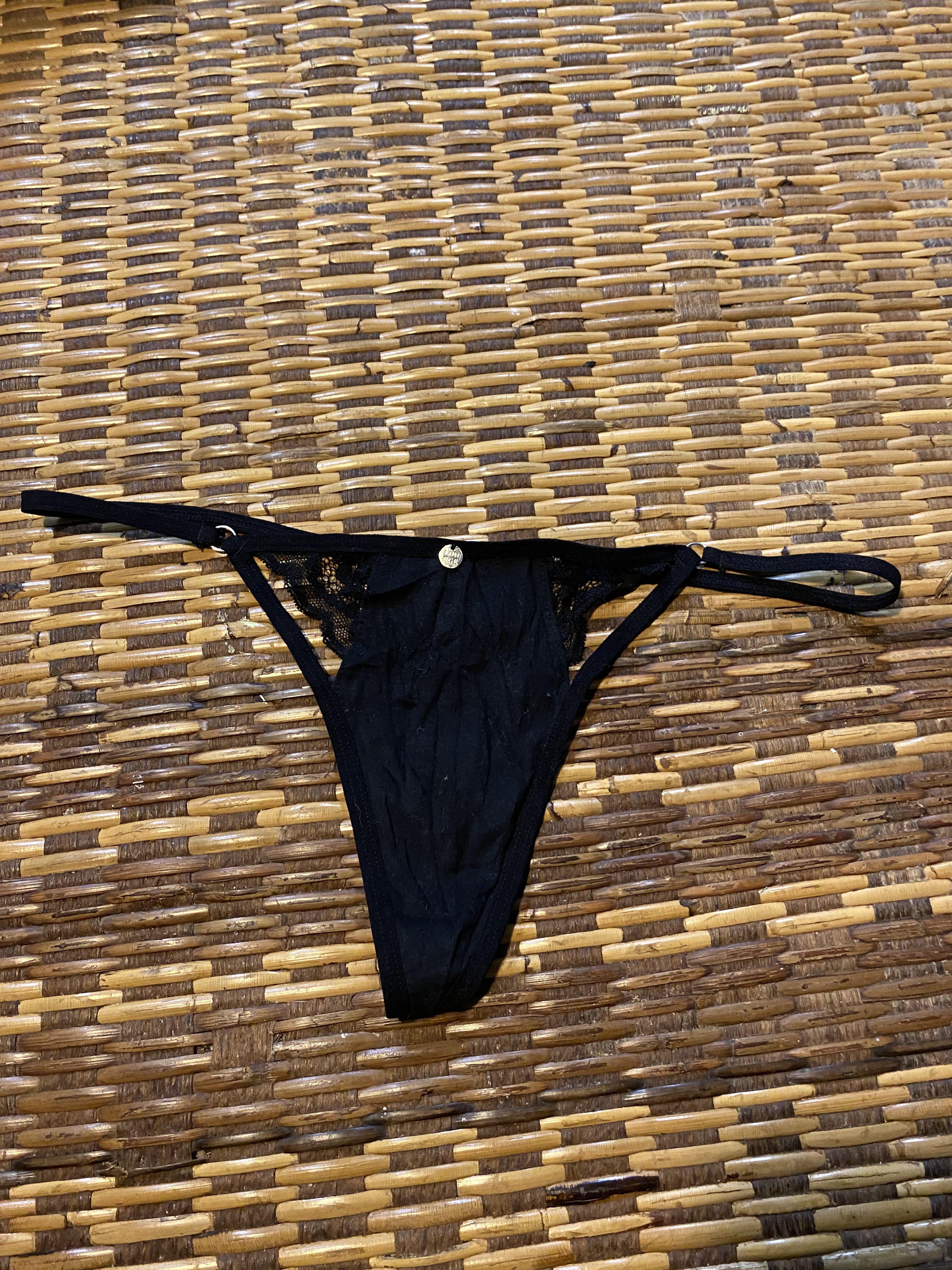 Mesh Thong - Black – Lounge Underwear
