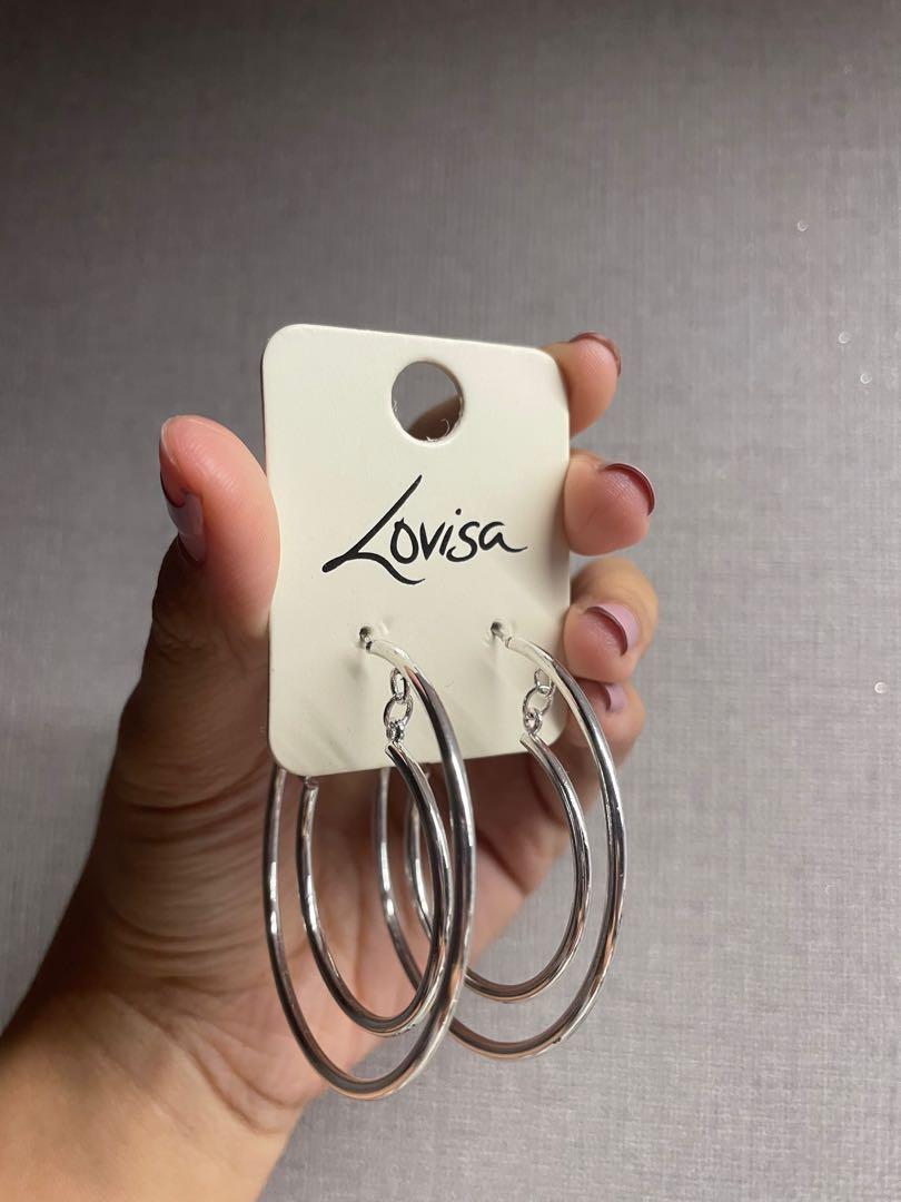 lovisa hoop earrings Women s Fashion Watches Accessories