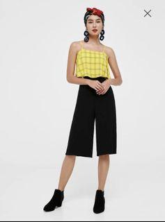 Love Bonito Lucero Layered Check Jumpsuit