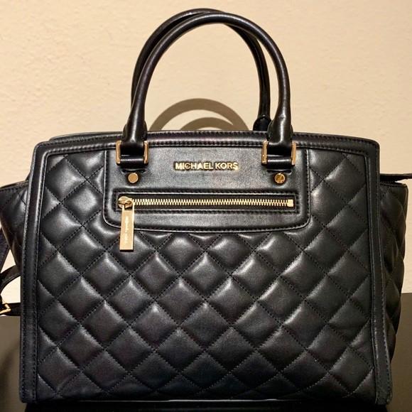 Michael kors shop quilted bag selma