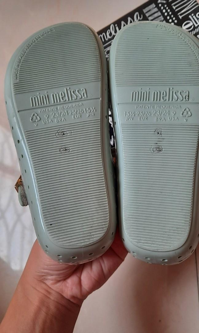 Mini melissa banana shoes online