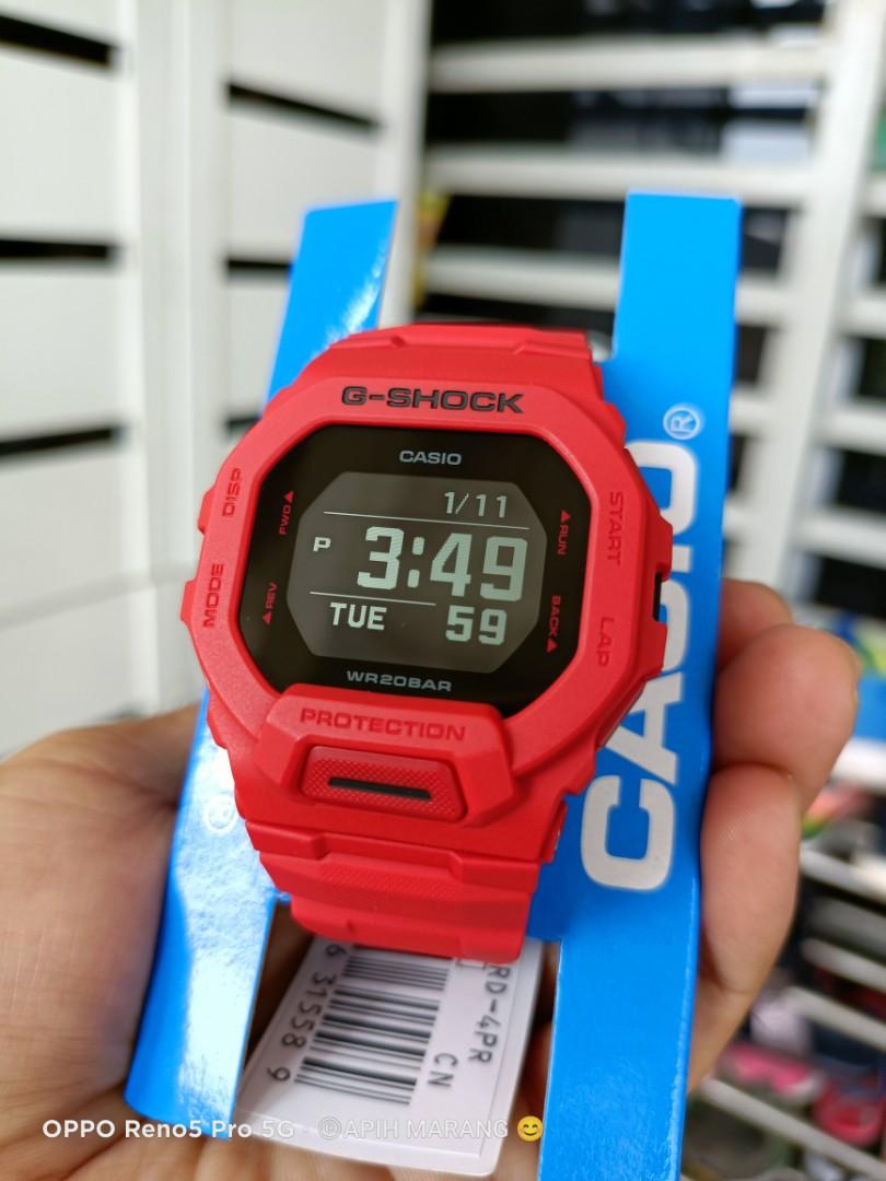 MODEL TERBARU 2021 JAM CASIO ORIGINAL GBD 200RD 4 RED OUT Men s