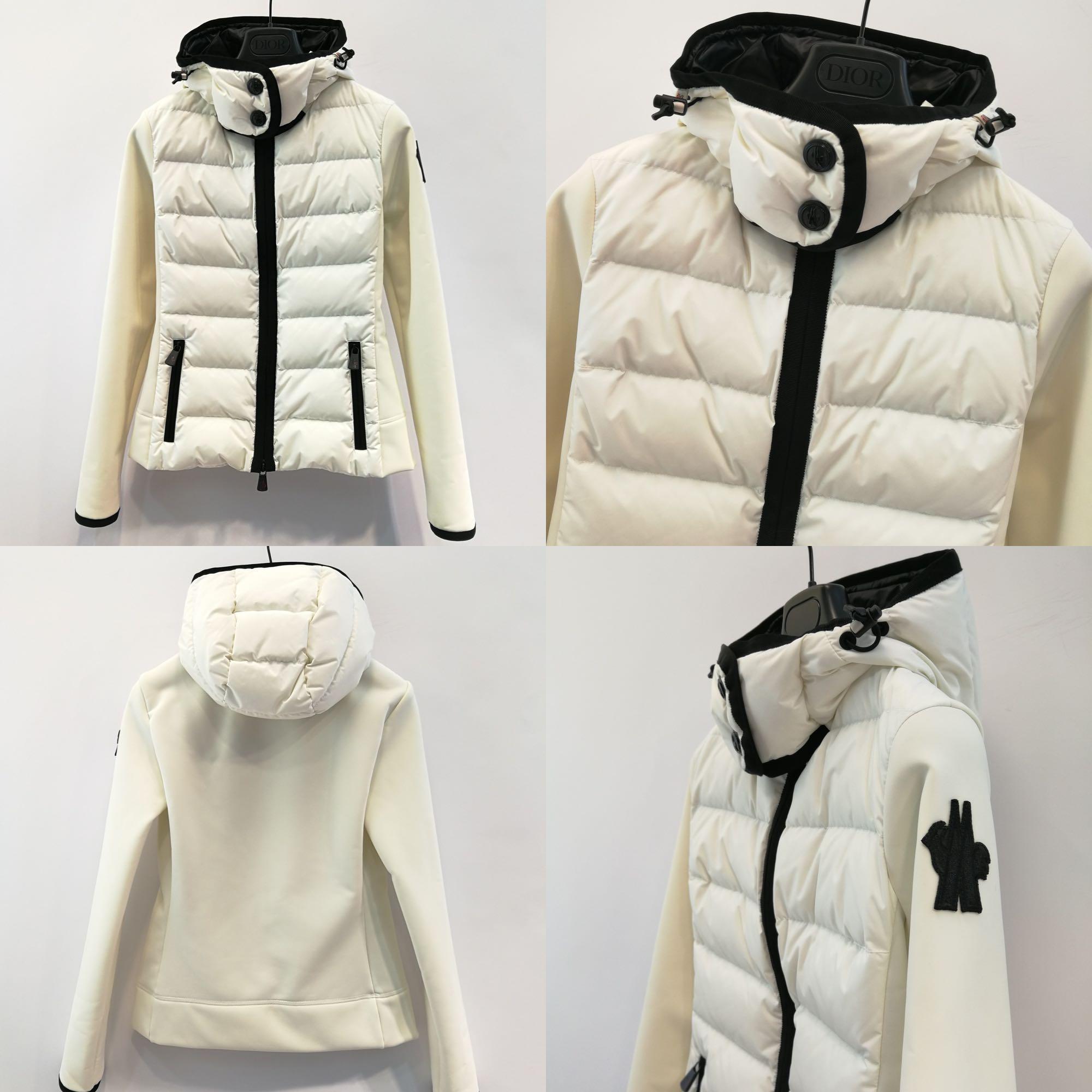 Moncler 秋冬新款女款拼接羽絨外套jacket $3820-$5050, 名牌, 服裝