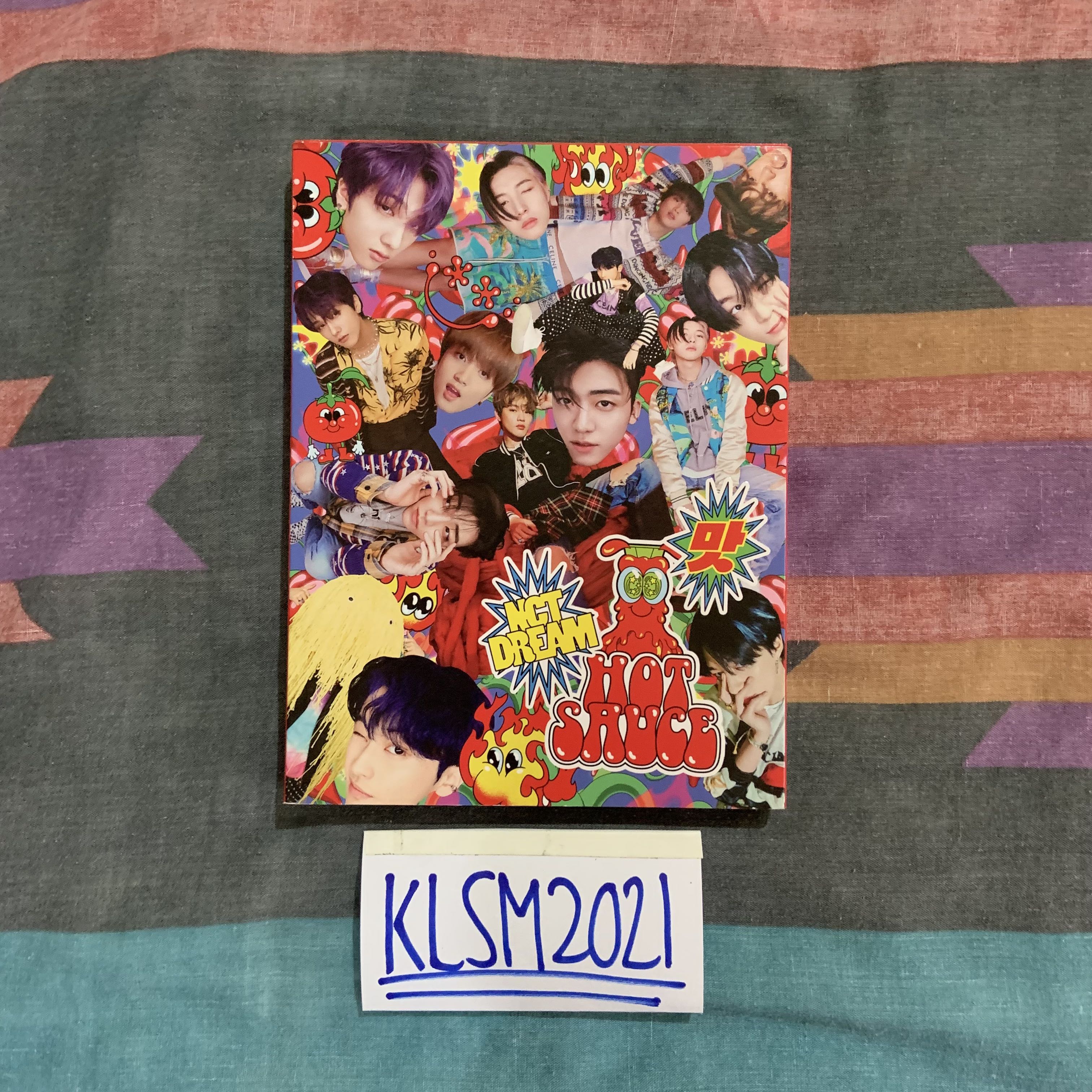 Nct Dream Hot Sauce Album Red Version Unsealed but complete inclusions
