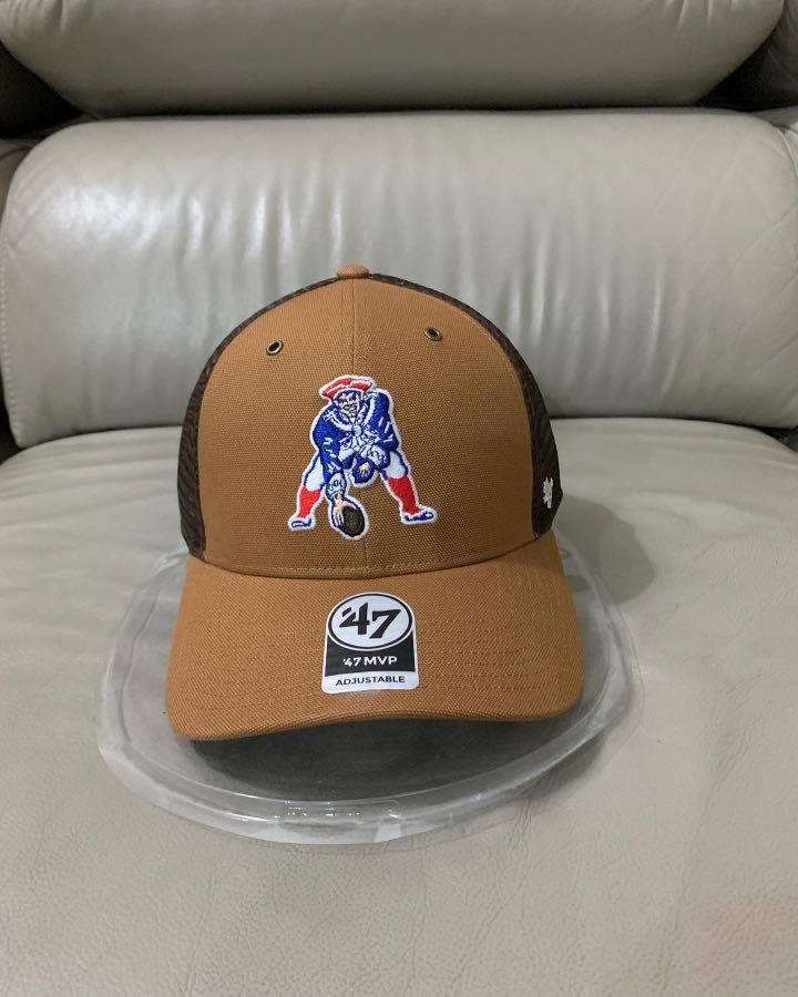 New England Patriots '47 X Carhartt Hat, Men's Fashion, Watches 