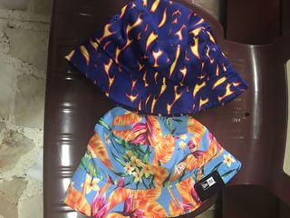 New era bucket hat 2 pc. Bnew . Orig. Srp  p4,800 selling it for 4k only  both sz xlarge unisex . If interested pm me or col me at 09152917103.