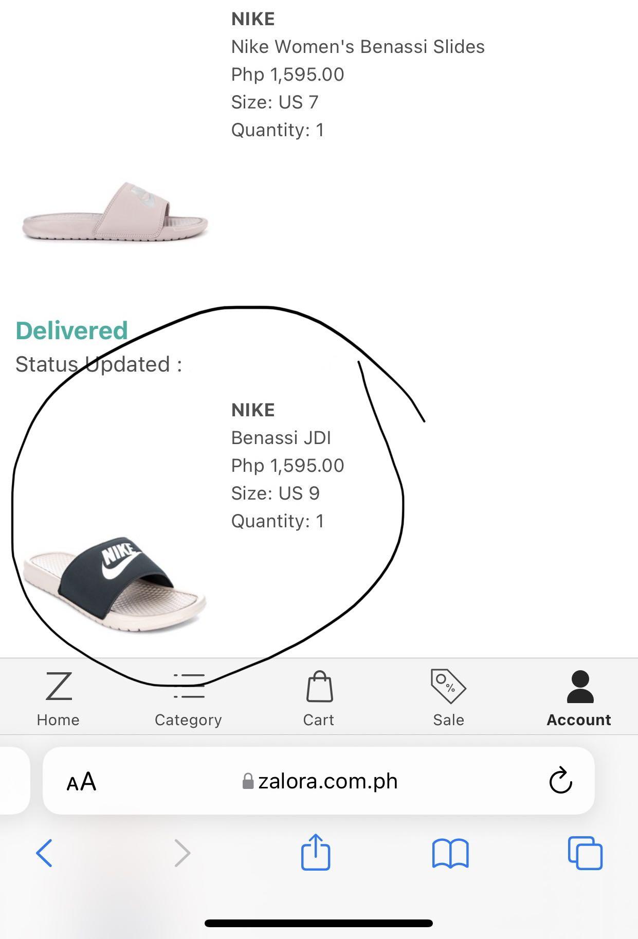 Zalora nike slides top