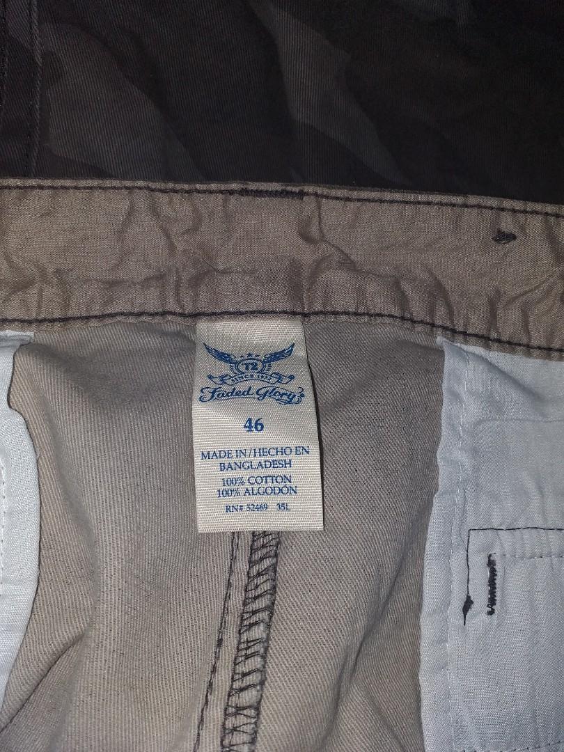 Faded glory cargo shorts size 46 top