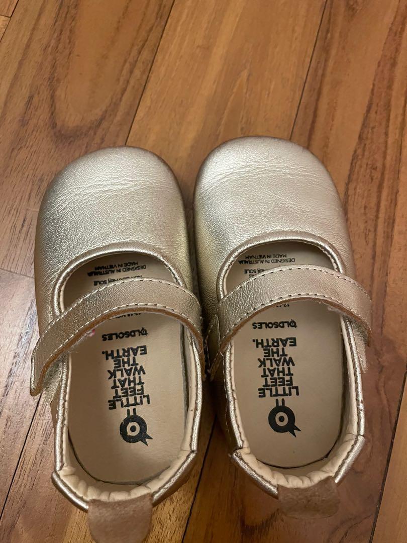 Old Soles Gabrielle gold Baby Shoes Babies Kids Babies Kids Fashion on Carousell