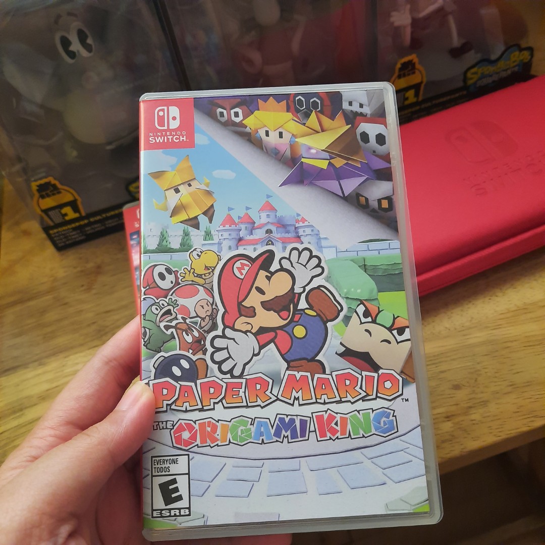 Paper Mario Switch Game Card/Cartridge, Video Gaming, Video Games