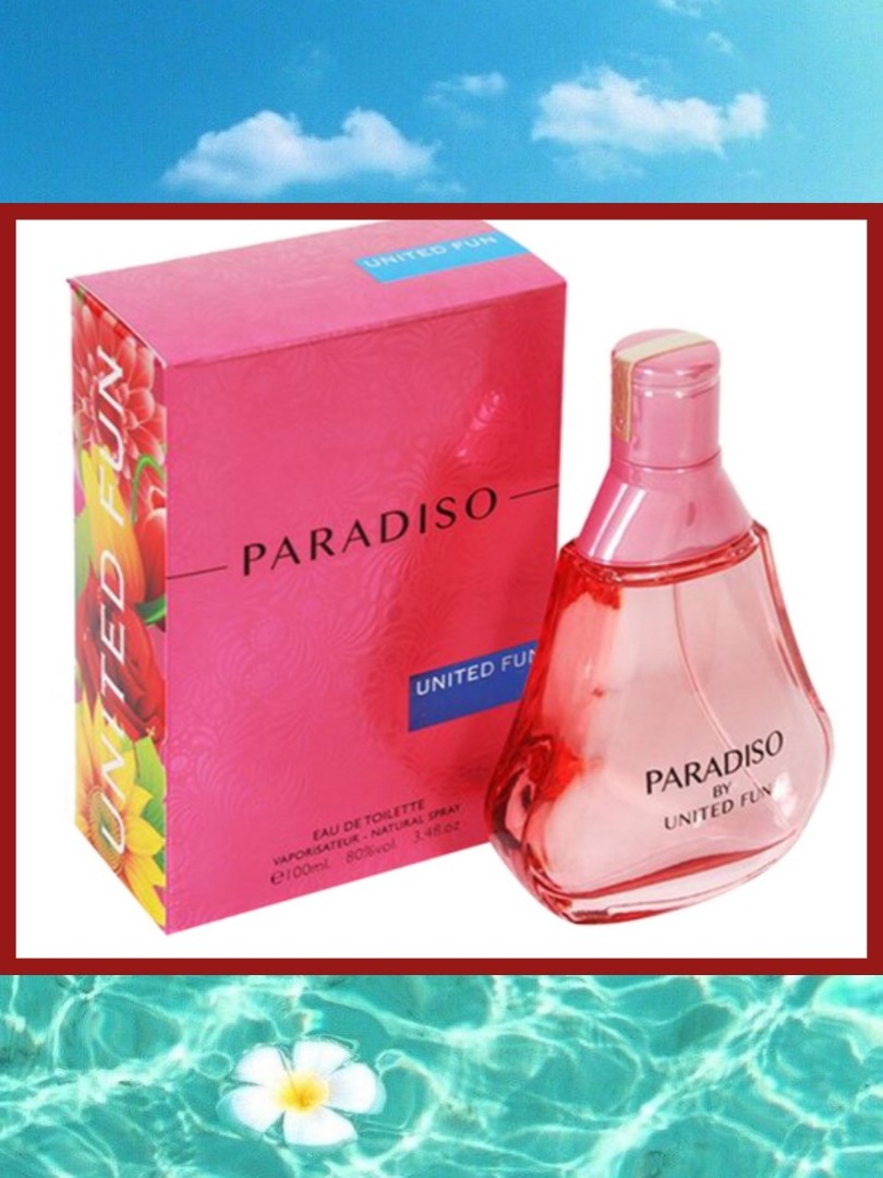 Paradiso United Fun EDT 100ml Beauty Personal Care Fragrance