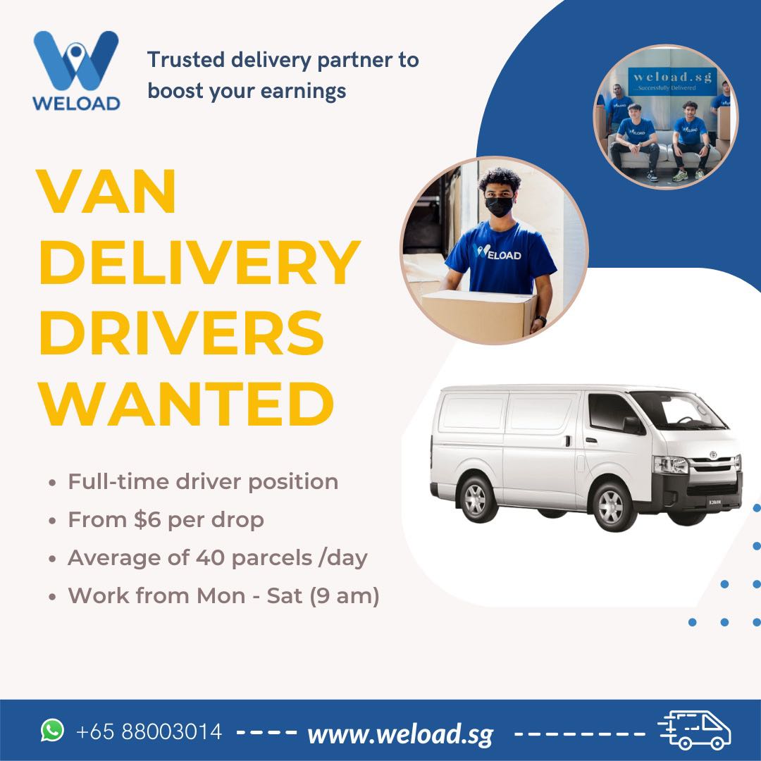 Parcel Van Delivery driver wanted, Jobs, Warehouse & Logistics on Carousell