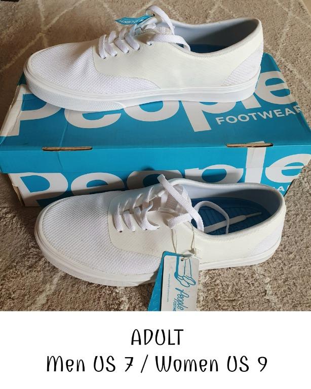 People discount white shoes