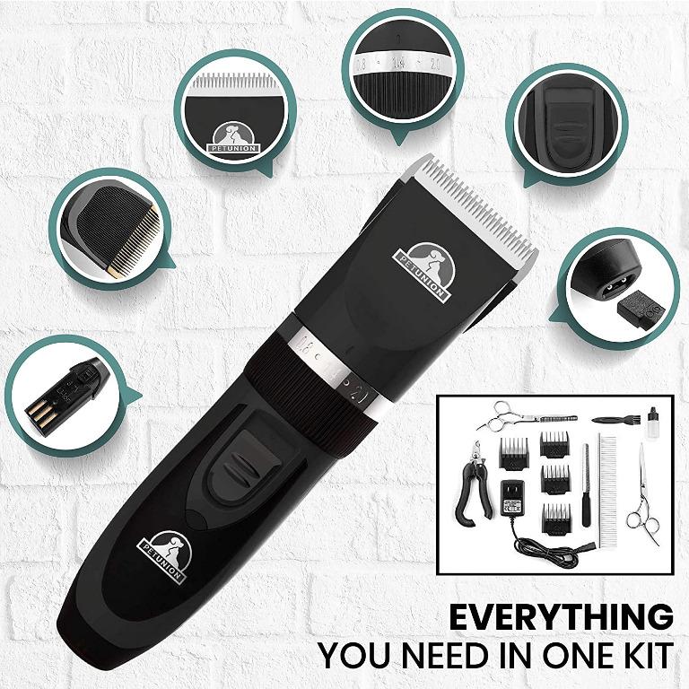 Pet Union Professional Dog Grooming Kit Rechargeable