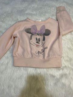 Pink Minnie Mouse Sweater
