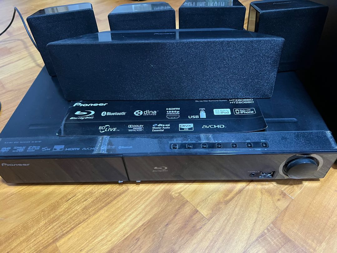 Pioneer sound system, TV & Home Appliances, TV & Entertainment, BluRay & Media Players on Carousell