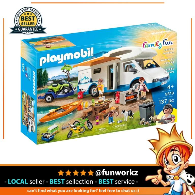 Playmobil camping mega set deals