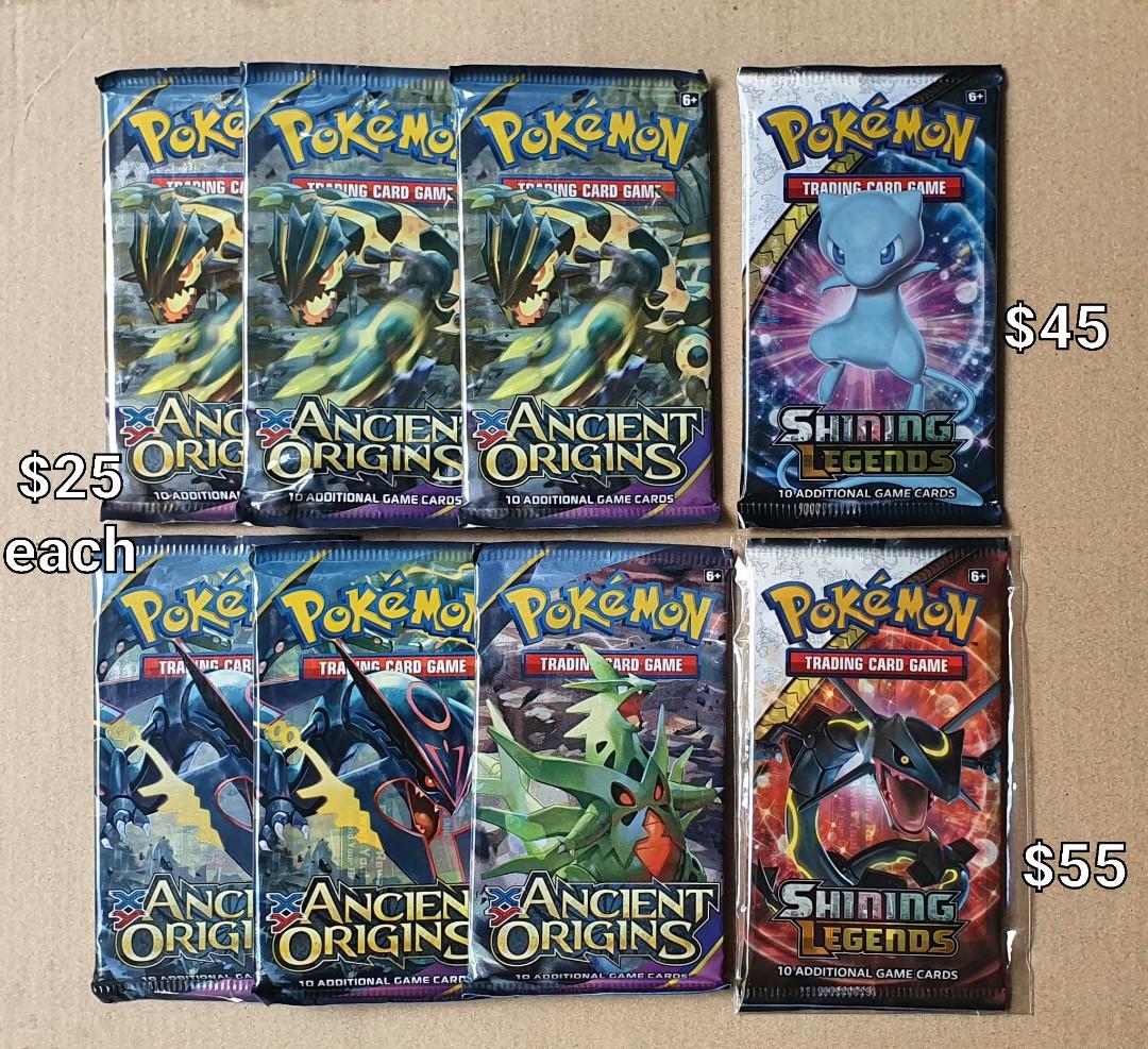 Pokémon Shining Legends Booster Pack FACTORY SEALED & Additional Mystery Card 