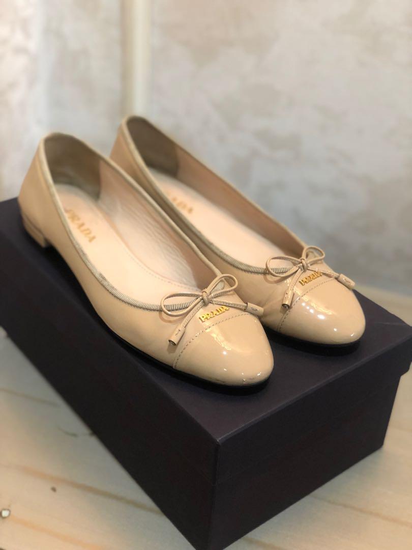 Flat shoes prada outlet