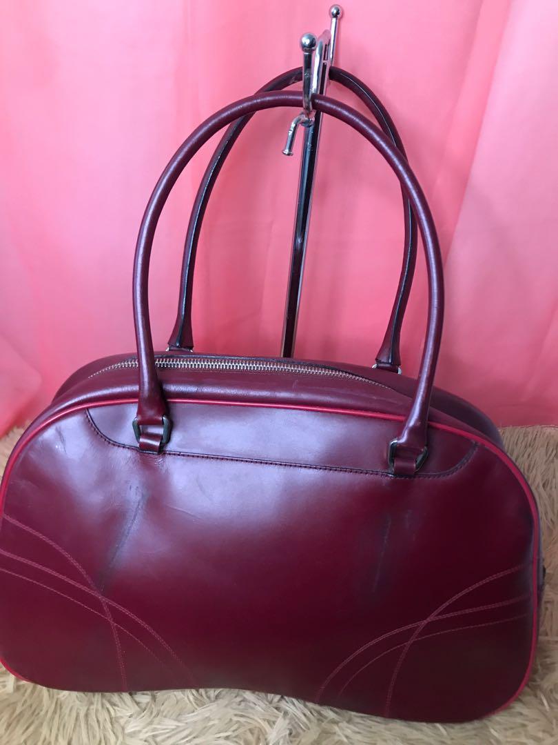Prada Long Strap Boston (Category: Luxury Bags & Wallets) located in Manila. Submitted by joylauthenticbags (Listing ID 1137142593, Image 1). Description: Guaranteed Authentic preloved item from Japan Location: Malate, Manila Delivery via: LBC COD/COP, JRS, J&T or your preferred courier within Manila Payment: BPI, GCash Please visit our page: facebook.com/JoyLAuthenticBags Actual photos posted. Interested buyers may ask for more photos. .