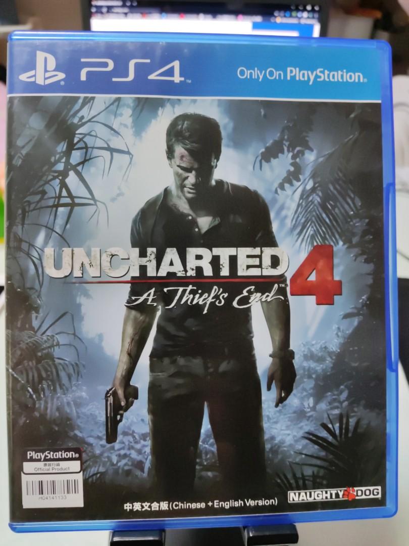 中英文合版ps4 祕境求生4 Uncharted 4同系列另一傑作動作劇情過關緊張遊戲必玩之作之一值得玩樂收藏 適合ps4 Ps5使用 電子遊戲 電子遊戲 Playstation Carousell