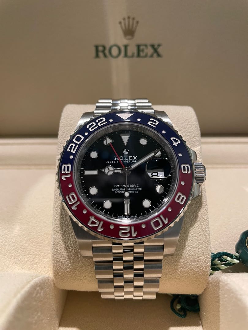 Rolex GMT Master II Pepsi 2019, Luxury, Watches on Carousell