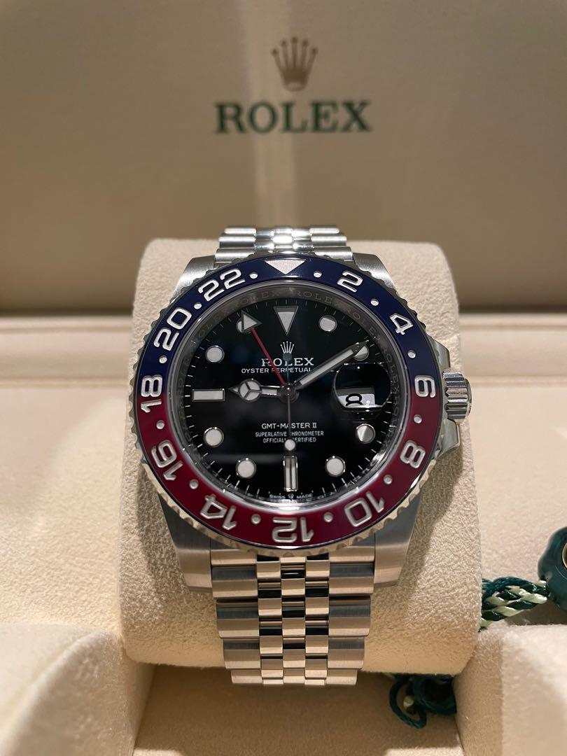 Rolex GMT Master II Pepsi 2019, Luxury, Watches on Carousell