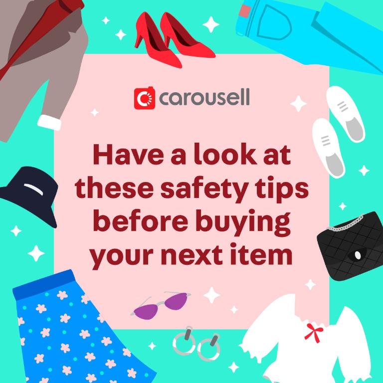 Safety tips when buying your next wardrobe, Free Items on Carousell