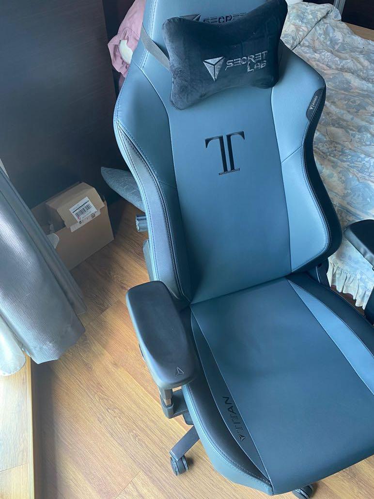 Secretlab Titan 2020 Edition Ash Furniture Home Living Furniture Chairs on Carousell