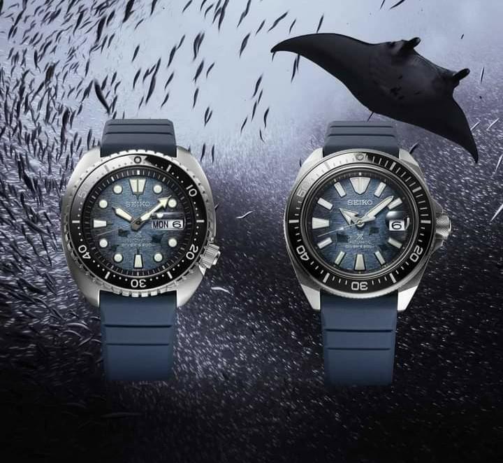 Seiko prospex King turtle Dark Manta Ray Save the ocean special edition  SRPF77k1, Men's Fashion, Watches & Accessories, Watches on Carousell