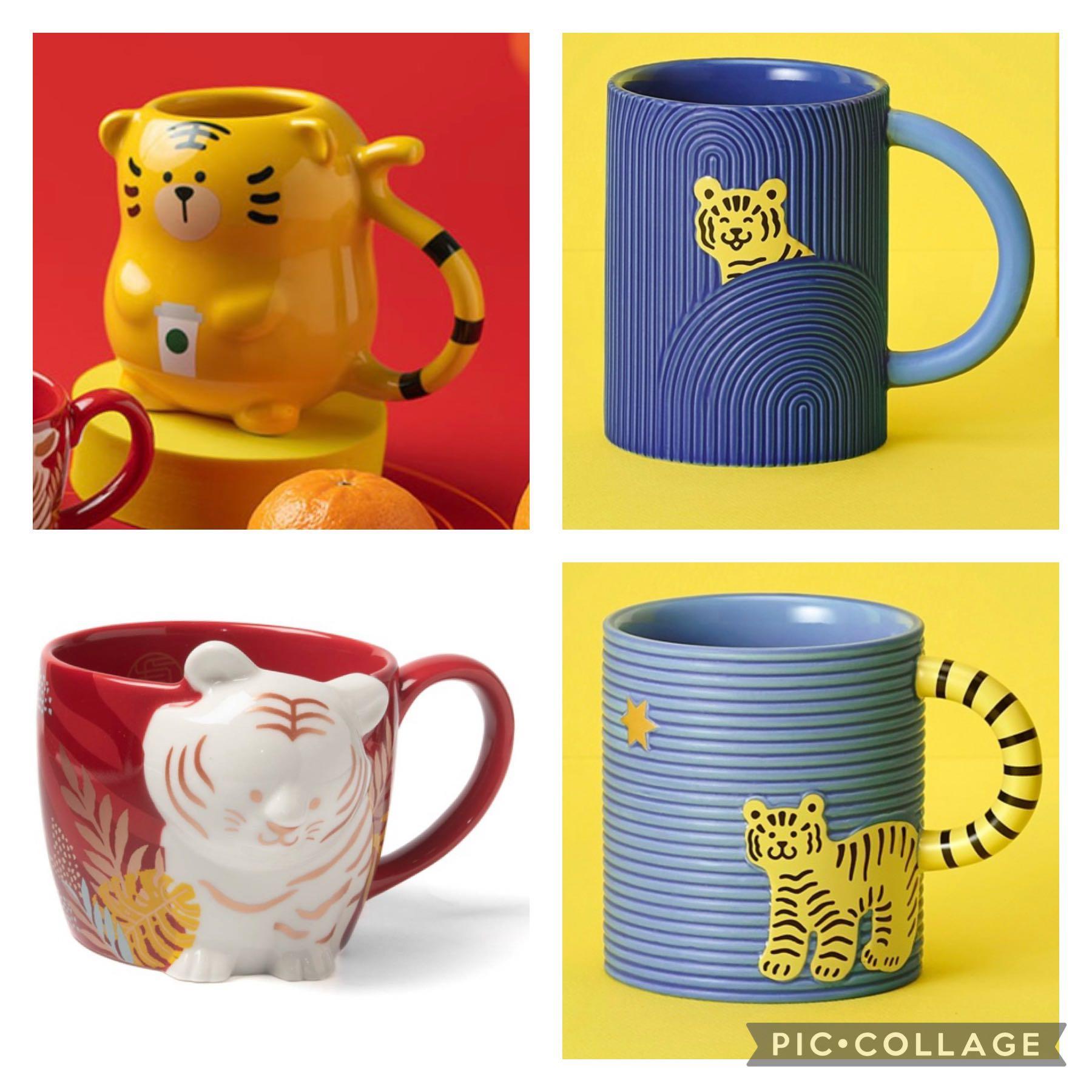 starbucks tiger mug