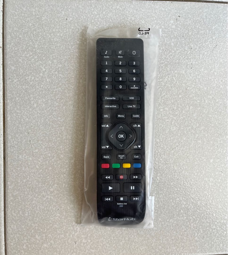 Starhub TV Remote, TV & Home Appliances, TV & Entertainment, TV Parts ...