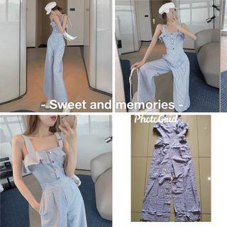 Stripe jumpsuit