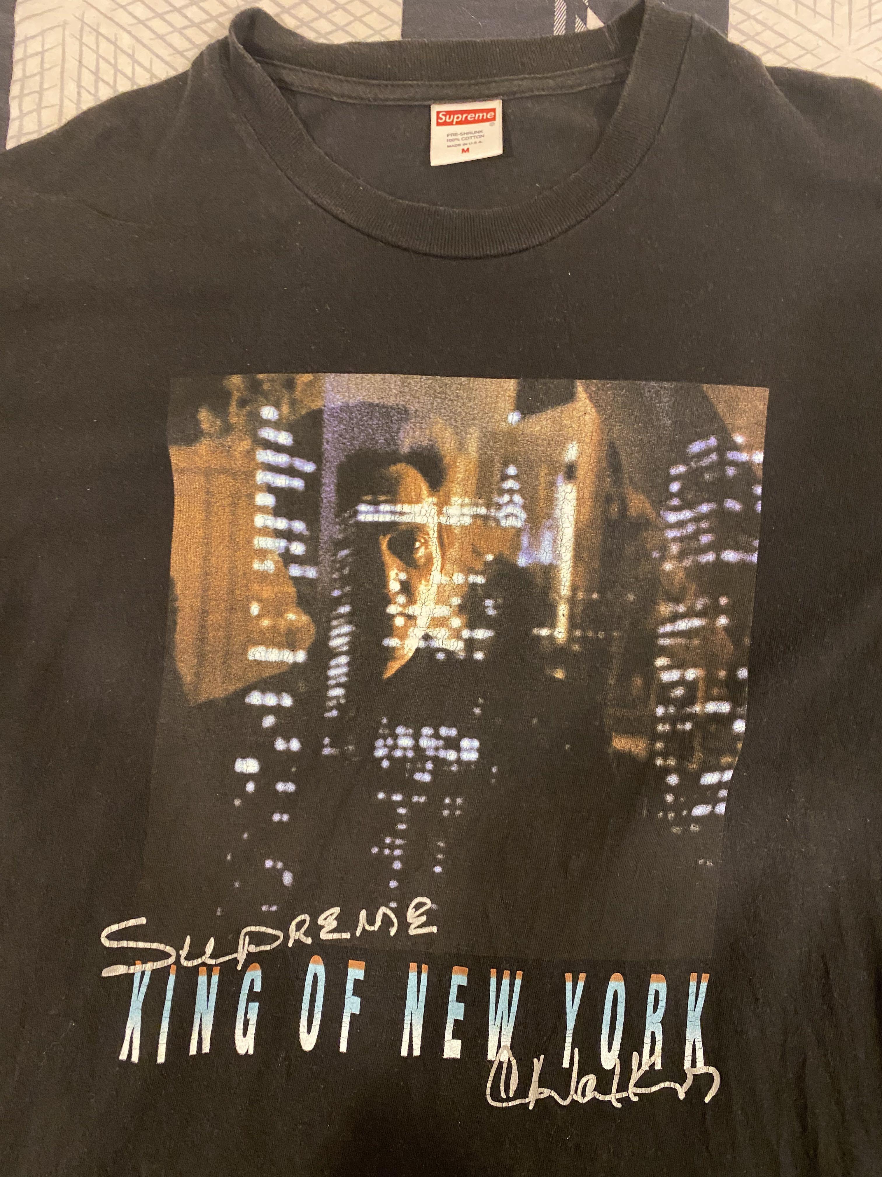 初売りSupreme King of New York M Tシャツ/カットソー(半袖/袖なし)