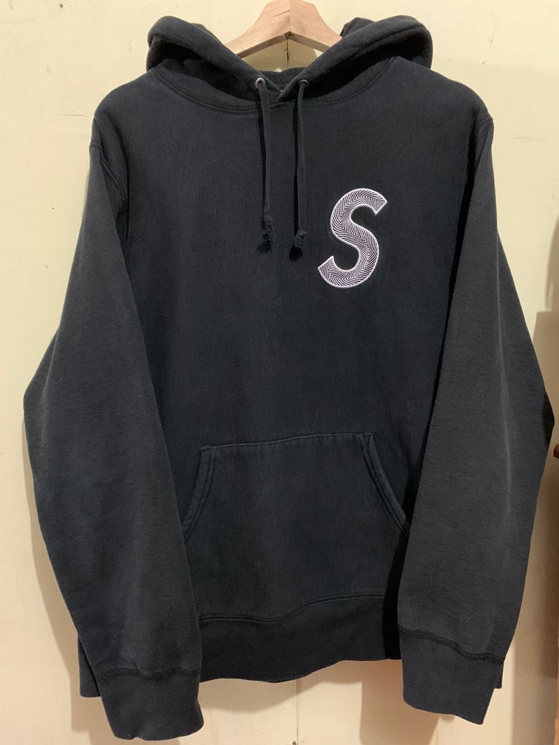 Supreme s logo hoodie black hotsell