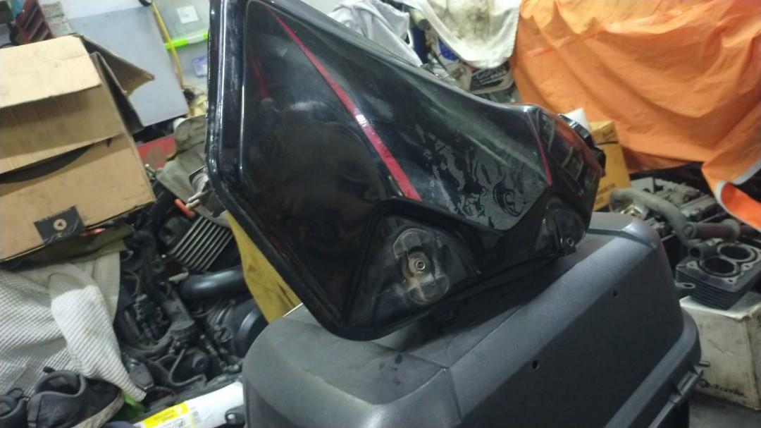 Suzuki DRZ400 Fuel Tank, Motorcycles, Motorcycle Accessories on Carousell
