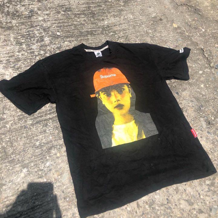 supreme big logo tee