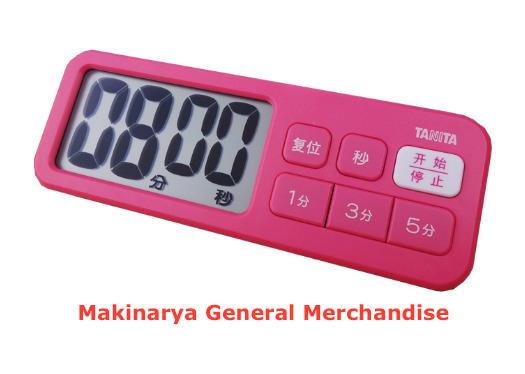 Tanita Preset Timer, Kitchen Timer, Outdoor Timer (Category: Other Kitchen Appliances) located in Manila. Submitted by makinaryageneral.merchandise (Listing ID 1137196232, Image 3). Description: • The Display is larger and looks clearer • Easy to press • Easy to set • Setting time 1 second-99 minutes and 59 seconds • LCD 4digit display • Countdown seconds • Ringing time about 30 sec • ABS material • Power supply DC1.5V LR44 button battery For fas