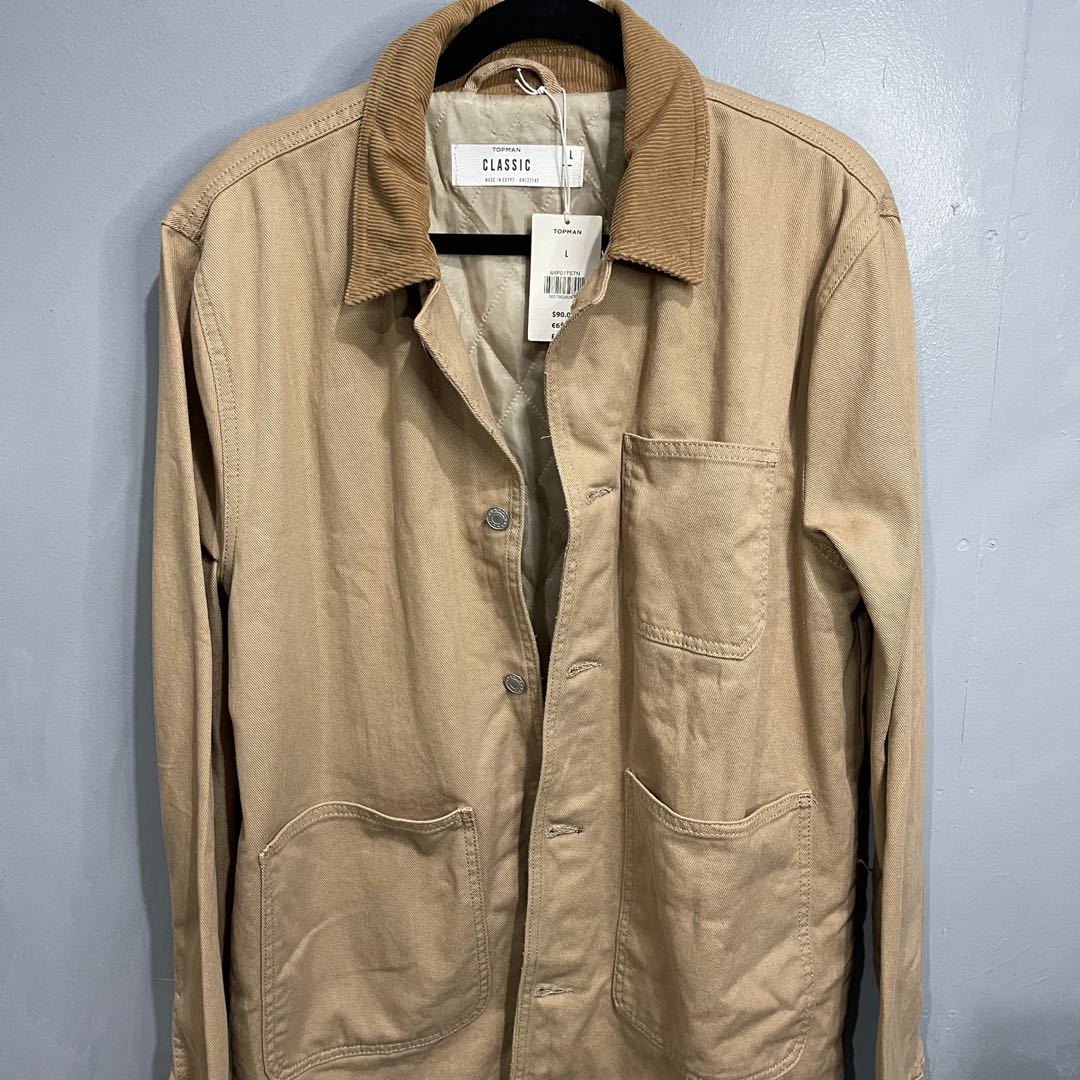 topman khaki jacket