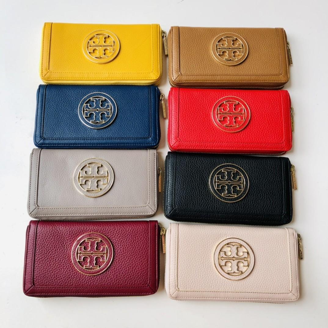 Tory Burch Amanda Cowhide long wallet, Women's Fashion, Bags & Wallets,  Purses & Pouches on Carousell