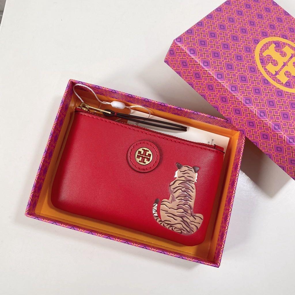 Tory burch new arrivals keychain coin purse