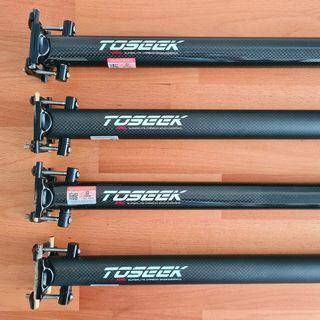 Toseek Carbon Fiber Seatposts (34.9mm by 600mm)