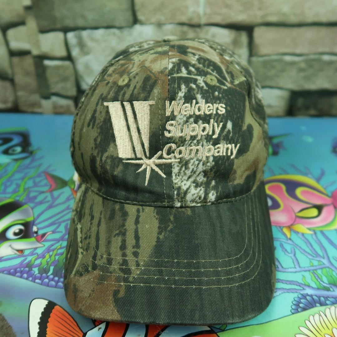 Tree Bark Camo Green Cap sz 55 59cm Men s Fashion Watches
