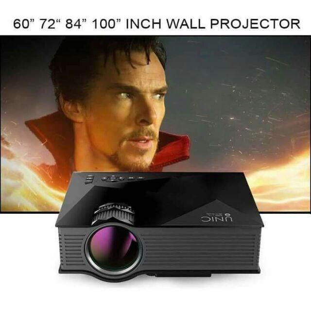 UC46-BLK PORTABLE LED MINI POCKET PROJECTOR (Category: Projectors) located in Makati City. Submitted by buy4lesscomph (Listing ID 1137163558, Image 3). Description: Item Code: UC46-BLK SALE PRICE: P1,499.00 Product details of Unic UC46 Portable LED Projector Full HD 1080P Cinema Theater PC/LAPTOP 1200 LUMENS 2.4G WIFI VGA/USB/SD/AV/HDMI Input Wireless WIFI Mini Pocket Projector(Black) Support 2.4G wifi-To avoid the trouble of wiring Brightness hi
