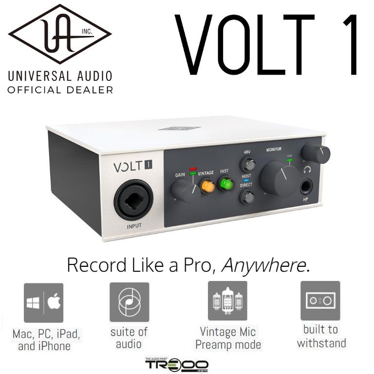 Universal Audio Volt 1 USB Audio Interface, Audio, Other Audio 