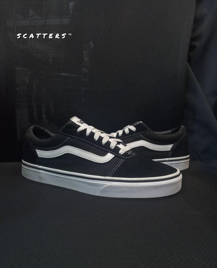 vans ward black white