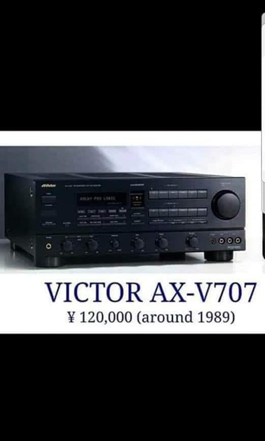 Victor AX-V707 integrated amplfier, Audio, Soundbars, Speakers